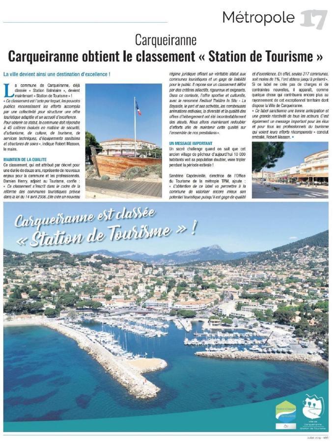 L'Escale Apartment Carqueiranne Luaran gambar